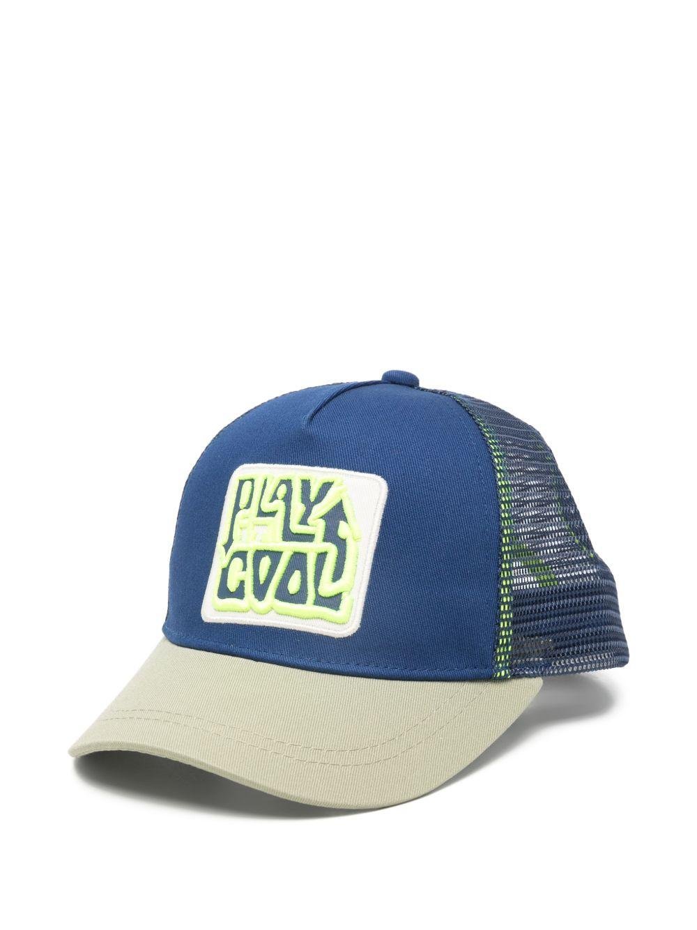 Cappello da baseball per bambino Billieblush blu con visiera - Rubino Kids