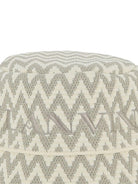Cappello da pescatore per bambino Lanvin Enfant beige con motivo a chevron - Rubino Kids