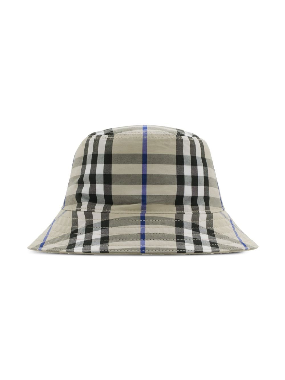 Cappello da pescatore reversibile in cotone per neonato Burberry Kids beige con stile pull - on - Rubino Kids