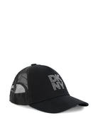 Cappello per bambina DKNY Kids nero con logo - Rubino Kids