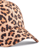 Cappello per bambina Molo Sebastian marrone con stampa leopardata - Rubino Kids