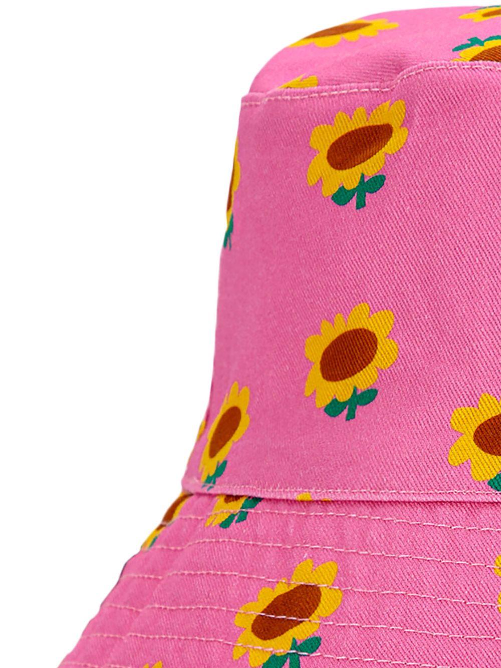 Cappello per bambino Bobo Choses rosa con logo - Rubino Kids