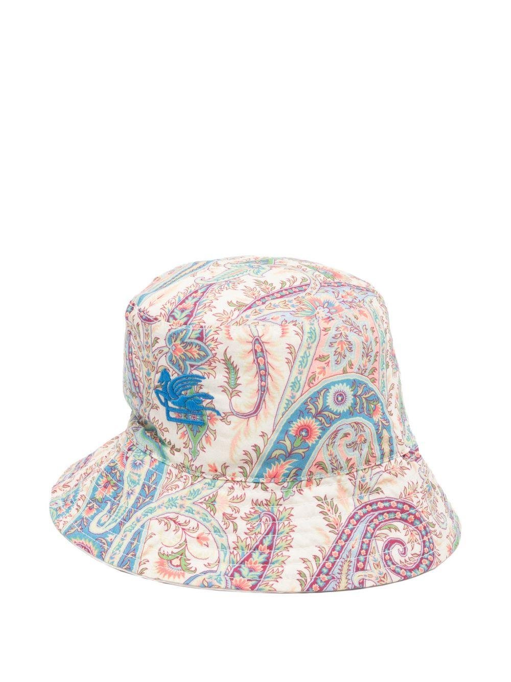 Cappello per bambino Etro Kids multicolore con ricamo Pegaso sul davanti - Rubino Kids