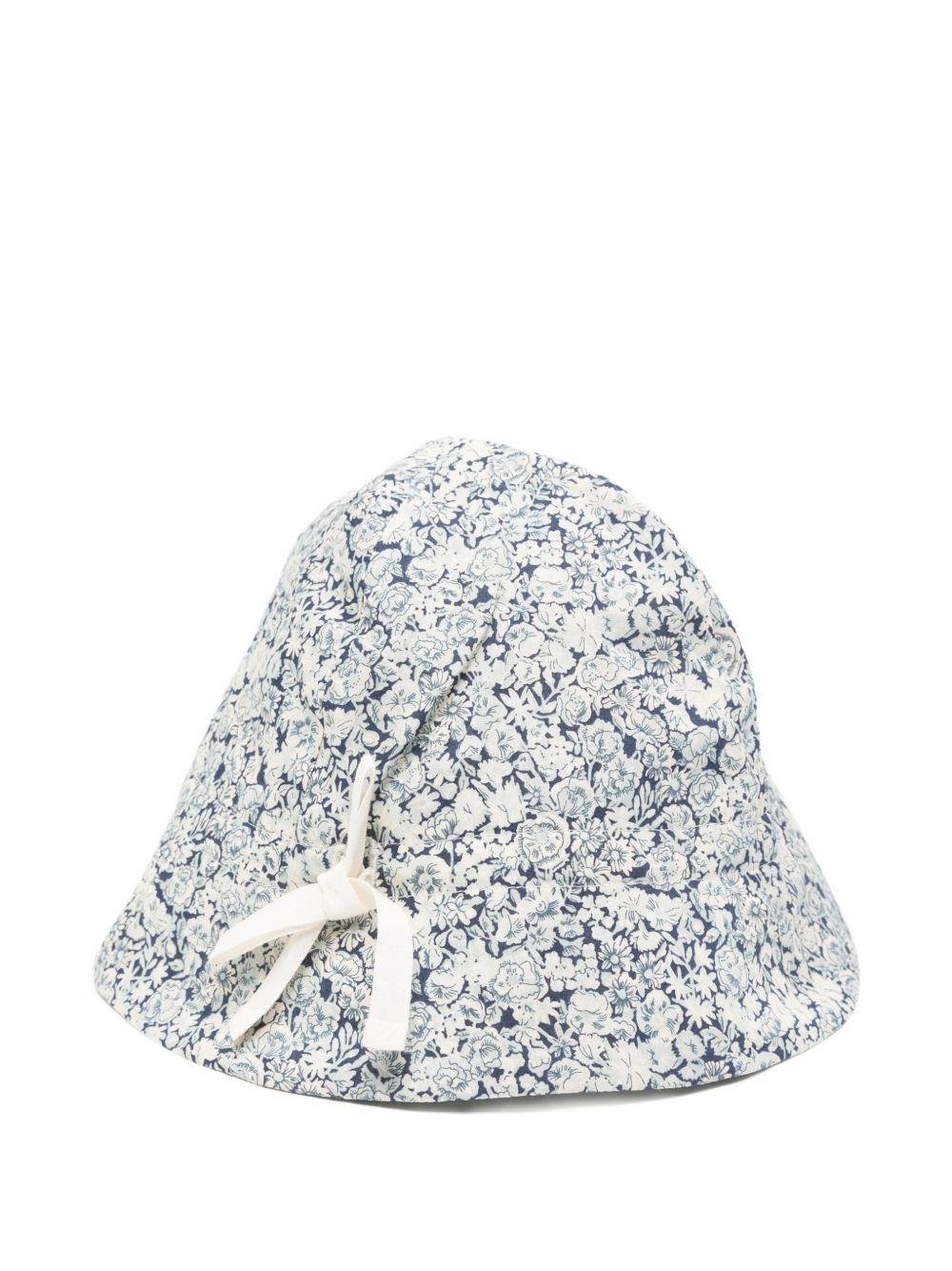 Cappello per neonata Bonpoint multicolore con stampa grafica all - over - Rubino Kids