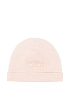 Cappello per neonata Elisabetta Franchi La Mia Bambina rosa con logo ricamato - Rubino Kids