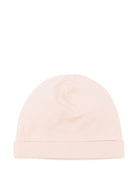 Cappello per neonata Elisabetta Franchi La Mia Bambina rosa con logo ricamato - Rubino Kids