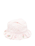 Cappello per neonata Tartine & Chocolat rosa chiaro con ricamo a fiori - Rubino Kids