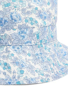 Cappello Piob per neonato Bonpoint blu con stampa a fiori - Rubino Kids
