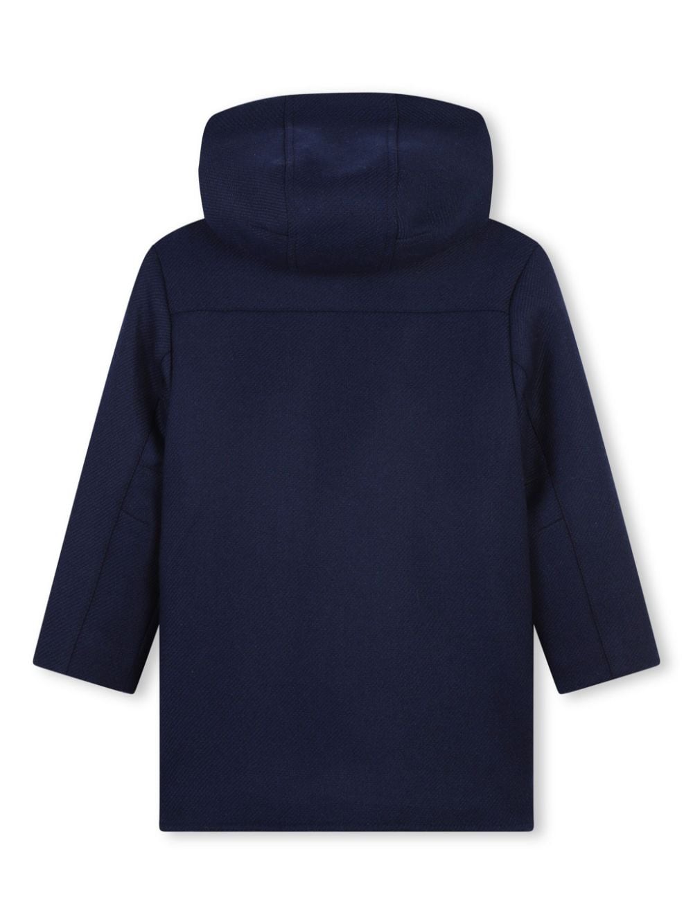 Cappotto con applicazione per bambino Kenzo Kids blu con cappuccio - Rubino Kids