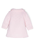 Cappotto Glaciar per neonata Paz Rodriguez rosa con bordo in pizzo - Rubino Kids