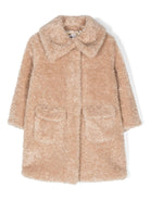 Cappotto monopetto Teddy - Rubino Kids