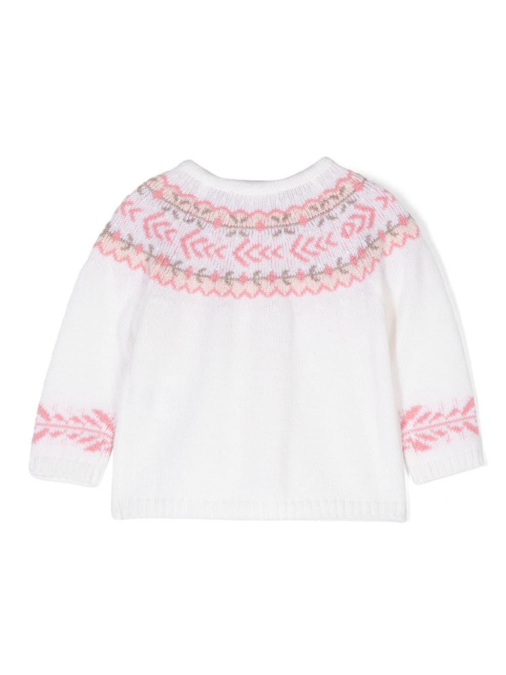 Cardigan con motivo jacquard - Rubino Kids