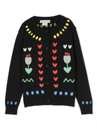 Cardigan con ricamo - Rubino Kids