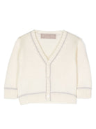 Cardigan con scollo a V - Rubino Kids