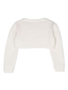 Cardigan crop con cristalli - Rubino Kids