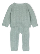 Cardigan e pantaloni traforati - Rubino Kids