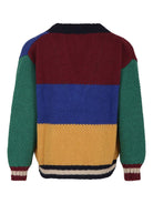 Cardigan per bambino Bobo Choses Color block multicolore - Rubino Kids