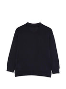 Cardigan per bambino Paolo Pecora Kids blu con bottoni e tasche - Rubino Kids