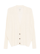 Cardigan per donna ALYSI bianco con scollo a V - Rubino Kids