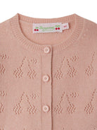 Cardigan per neonata Bonpoint rosa con bottoni - Rubino Kids