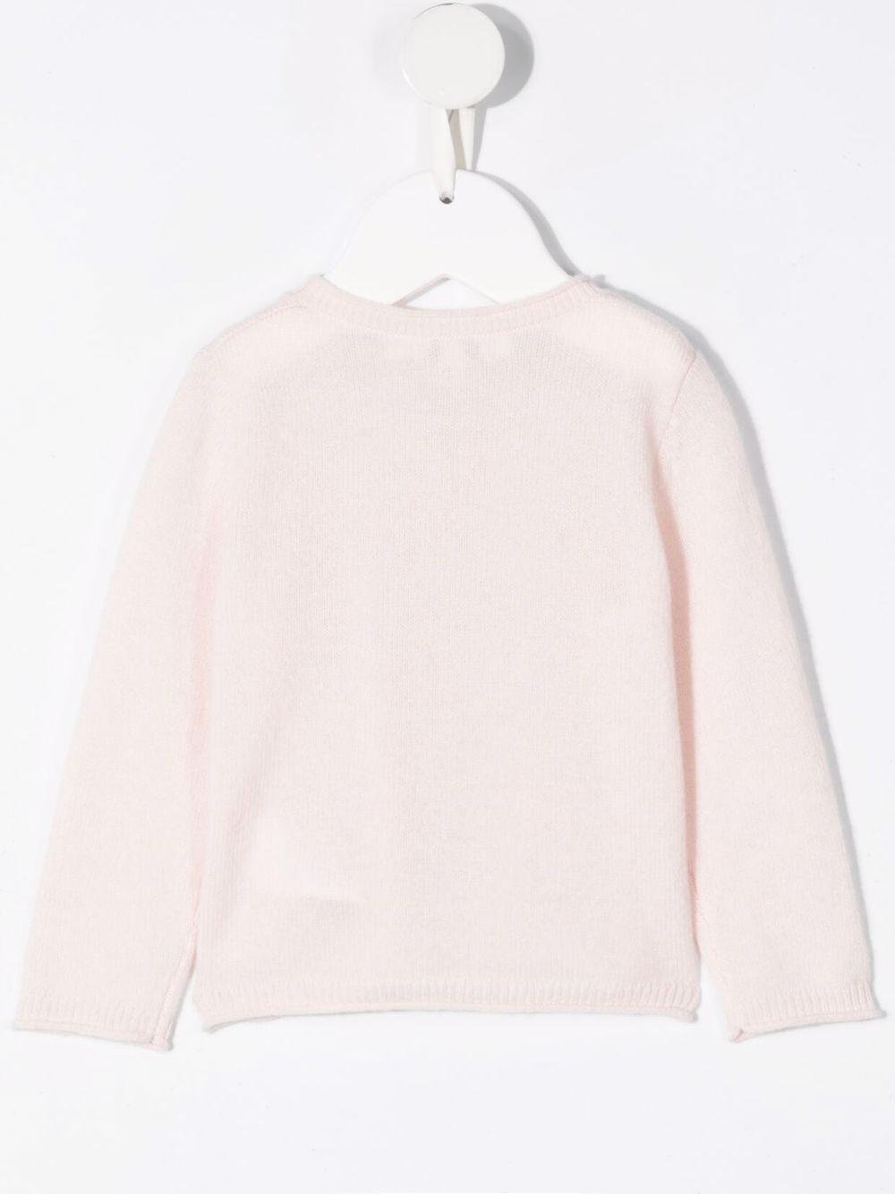 Cardigan per neonata Bonpoint rosa con bottoni - Rubino Kids