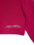 Cardigan per neonata Simonetta fucsia con design crop - Rubino Kids