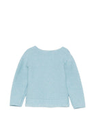 Cardigan per neonata Tartine & Chocolat azzurro con bottoni - Rubino Kids
