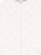 Cardigan per neonata Tartine Et Chocolat rosa con design traforato - Rubino Kids