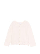 Cardigan per neonata Tartine Et Chocolat rosa con orlo smerlato - Rubino Kids
