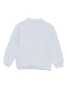 Cardigan per neonato Jesurum Baby azzurro con due tasche applicate sul davanti - Rubino Kids