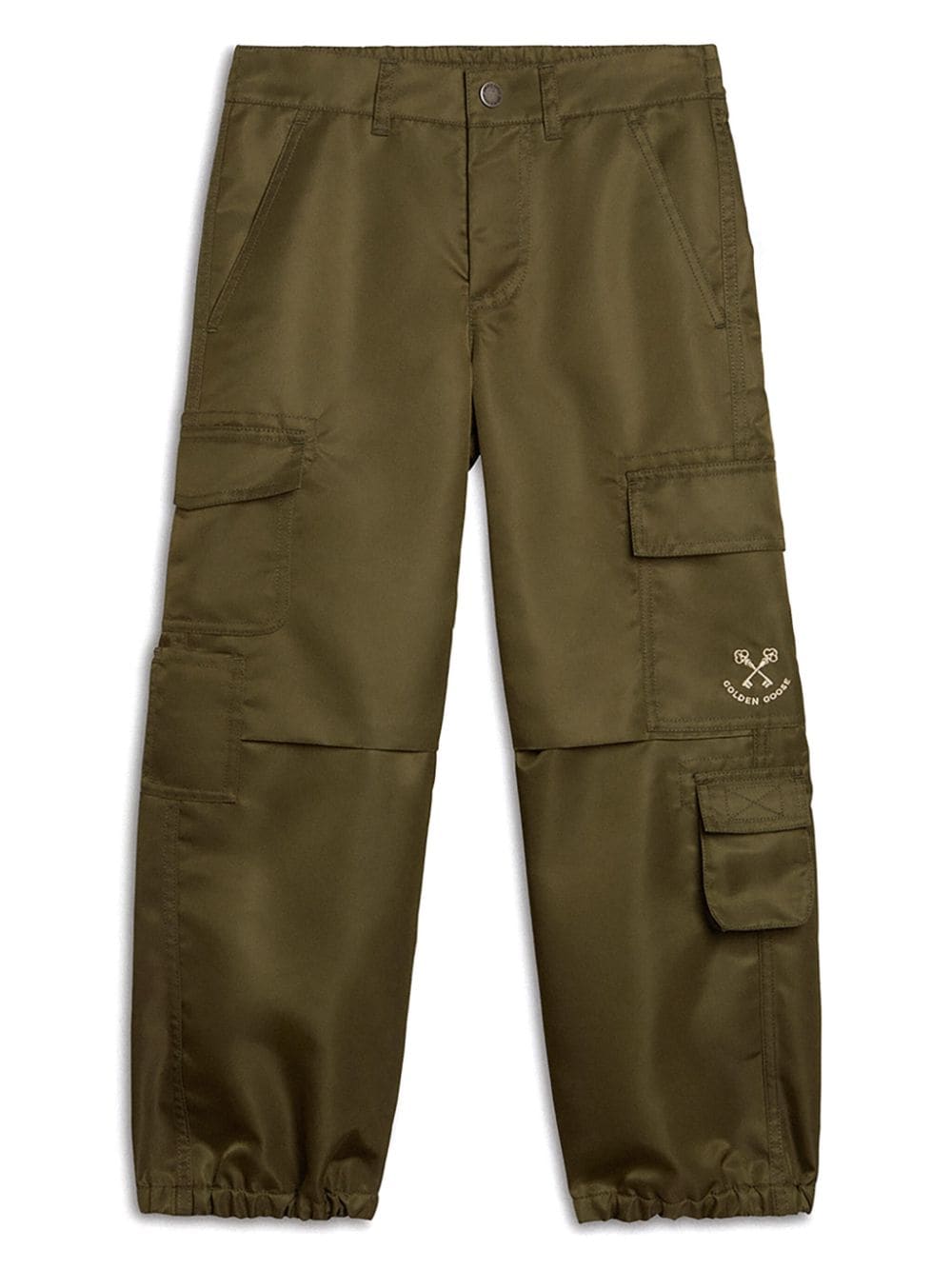 Cargo per bambino Golden Goose Kids verde impermeabili - Rubino Kids