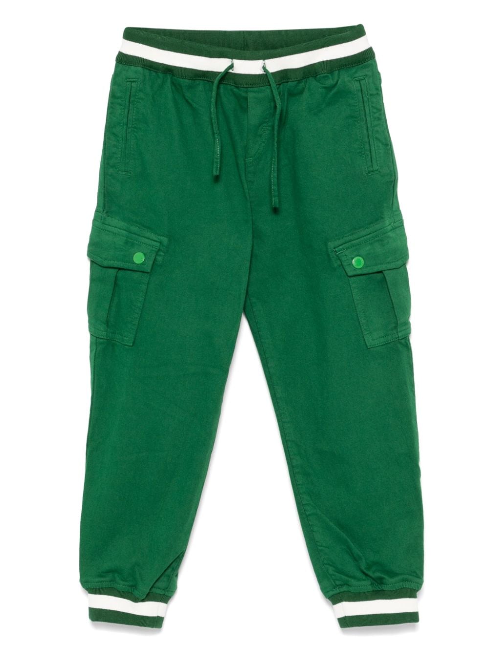 Cargo verde per bambino con orlo a coste Stella McCartney Kids - Rubino Kids