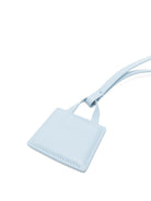 Charm per borsa MC2 Saint Barth azzurro con logo impresso - Rubino Kids