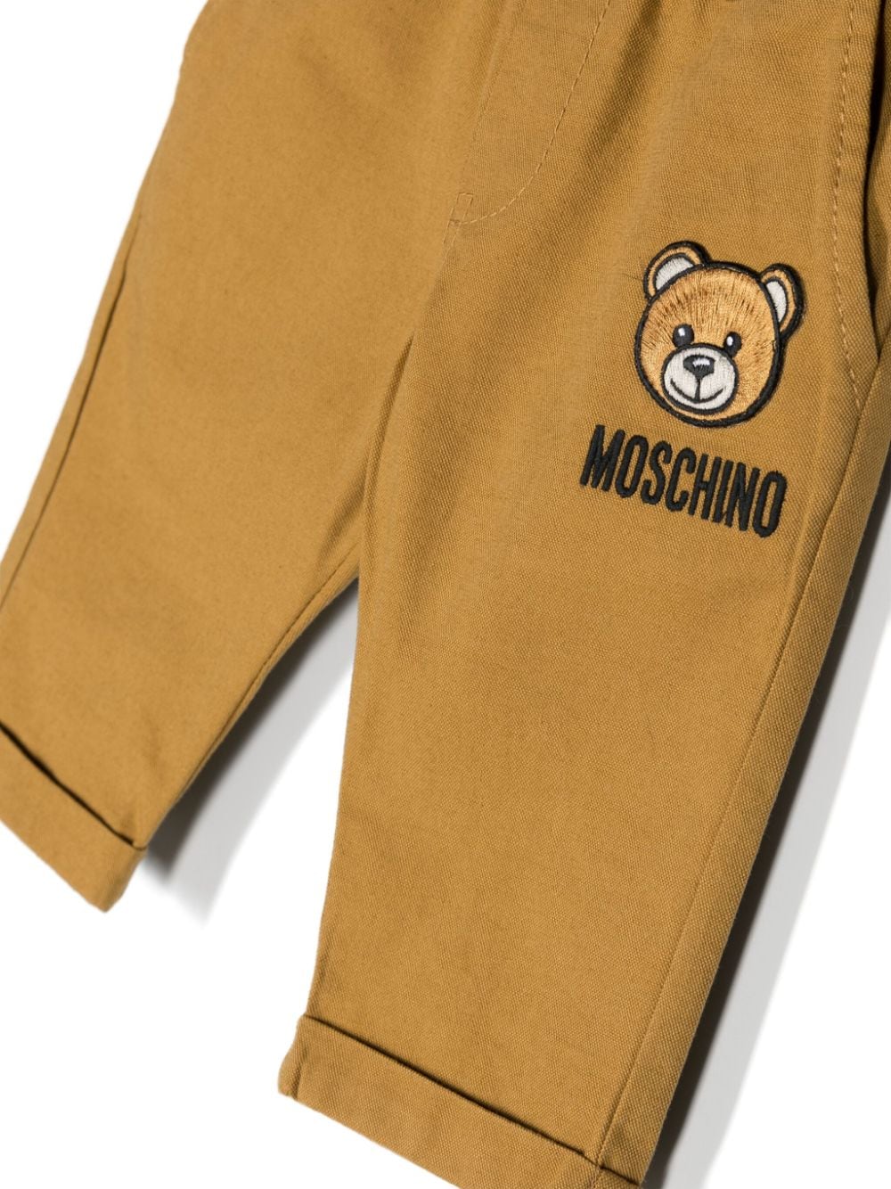 Chino con applicazione Teddy Bear - Rubino Kids