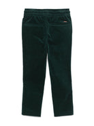 Chino per bambino Scotch & Soda verde affusolato a coste - Rubino Kids