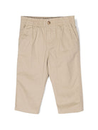 Chino per neonato Polo Ralph Lauren Kids beige con motivo Polo Pony - Rubino Kids