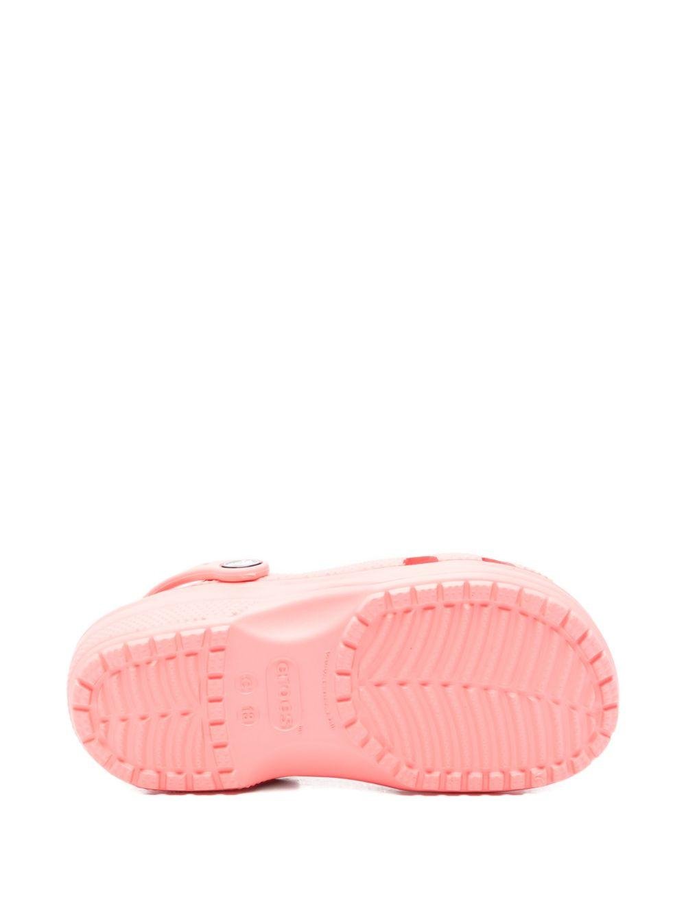 Ciabatte Classic K per bambina Crocs Kids rosa con design traforato - Rubino Kids