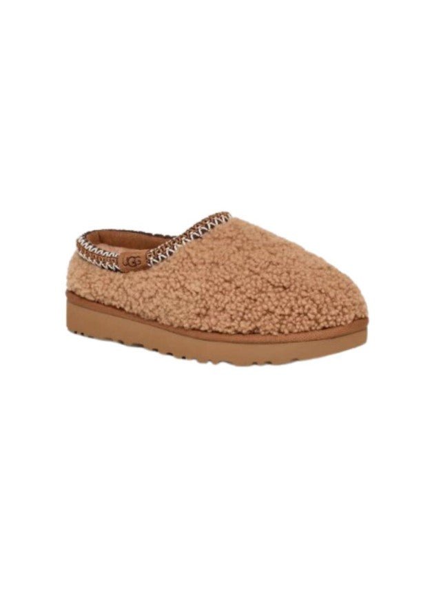 Ciabatte per bambina UGG Tasman Maxi Curly Kids "Chestnut" marrone - Rubino Kids