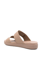 Ciabatte per bambini Brooklyn Crocs Kids beige con doppio cinturino - Rubino Kids