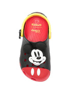 Ciabatte per bambino Crocs Kids x Disney con applicazione Mickey Mouse - Rubino Kids