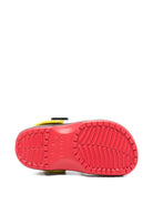 Ciabatte per bambino Crocs Kids x Disney con applicazione Mickey Mouse - Rubino Kids