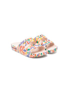 Ciabatte slides Confetti Freedom con stampa - Rubino Kids