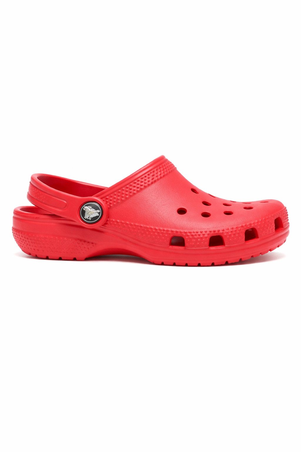 Clogs Classic per bambini Crocs Kids rosso con design traforato - Rubino Kids