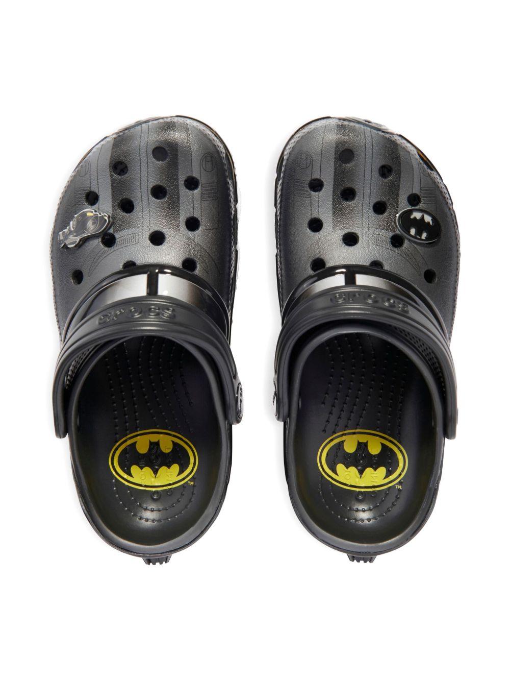 Clogs Classics per bambino Crocs Kids x DC Batman nere con logo Batman - Rubino Kids