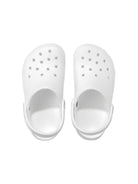 Clogs per bambini Crocs Kids bianche con cinturino posteriore - Rubino Kids