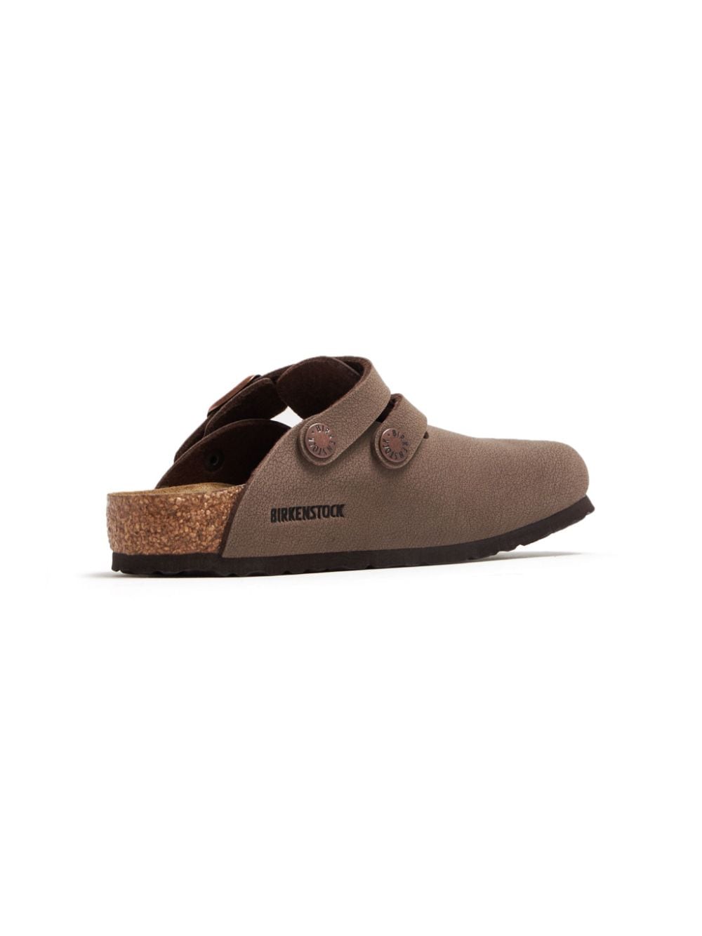 Clogs per bambino Birkenstock Kay marrone con fibbia - Rubino Kids