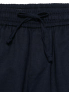 Completo per bambino Paolo Pecora Kids blu in twill con giacca monopetto - Rubino Kids