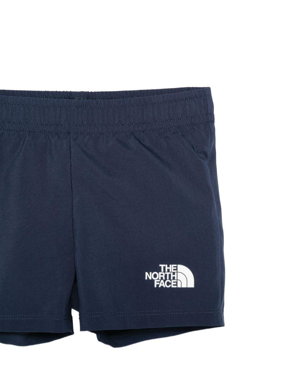 Completo per neonato The North Face Kids blu con dettaglio logo - Rubino Kids