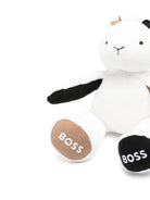 Coniglio di peluche per neonato BOSS Kidswear bianco con design imbottito - Rubino Kids