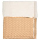 Coperta per culla Teddy Oslo naturale/ciottolo beige - Rubino Kids